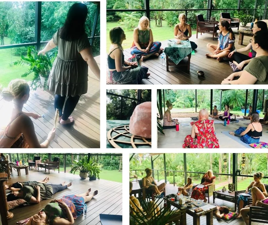 Real moments from Wild Spirit yoga mornings